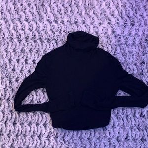 Cute black turtleneck shirt
